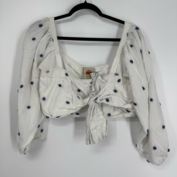 Farm Rio FARM Rio Bow Front Crop Top - Picture 5 of 13